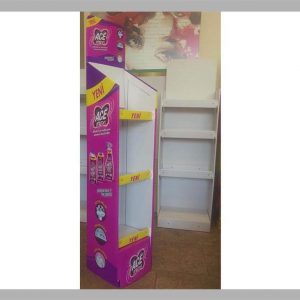 Raflı Karton Stand — Model 07
